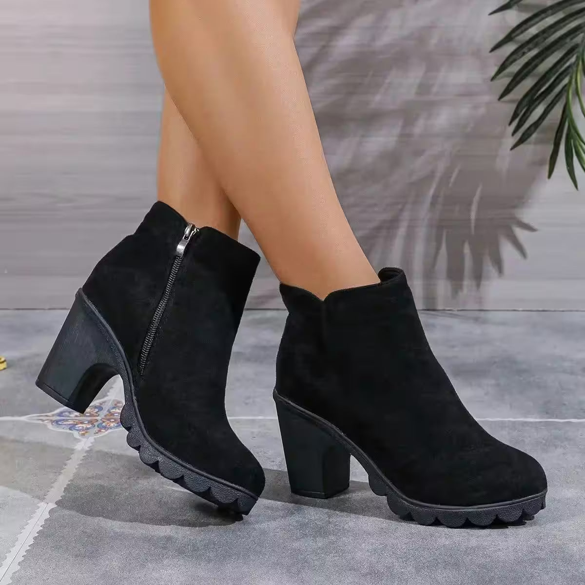 Boots High Quality Zipper Ladies Shoes - Additional View 9