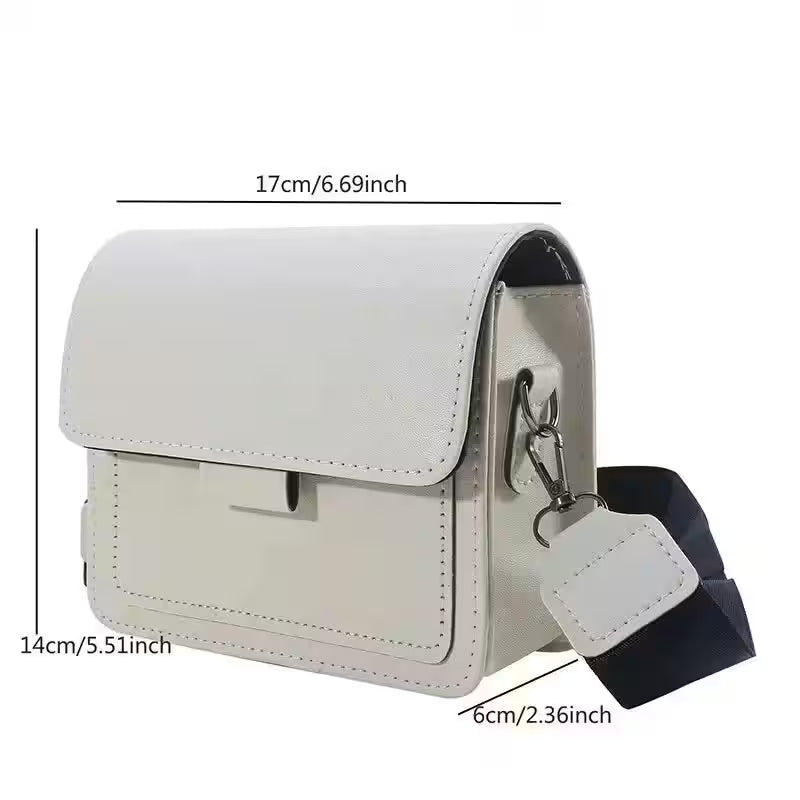 Rings - Classic Designer PU Leather Crossbody Bag