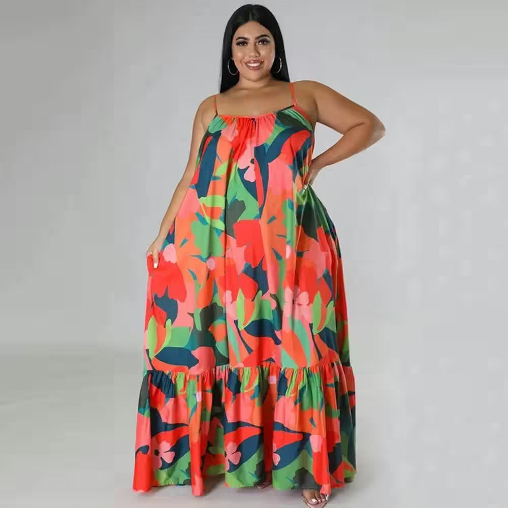 Plus Size Clothes Dresses Cascading - Additional View 9