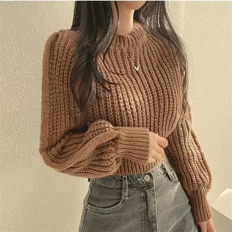 Sweater Knitwear Soft Warm Tops Chic - Additional View 4
