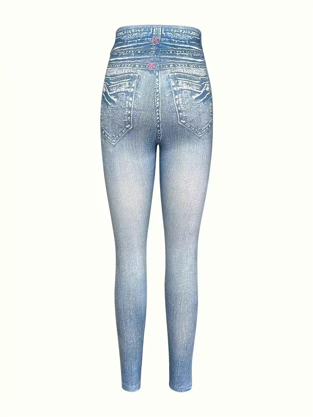Butterfly Print Skinny Leggings - Additional View 8