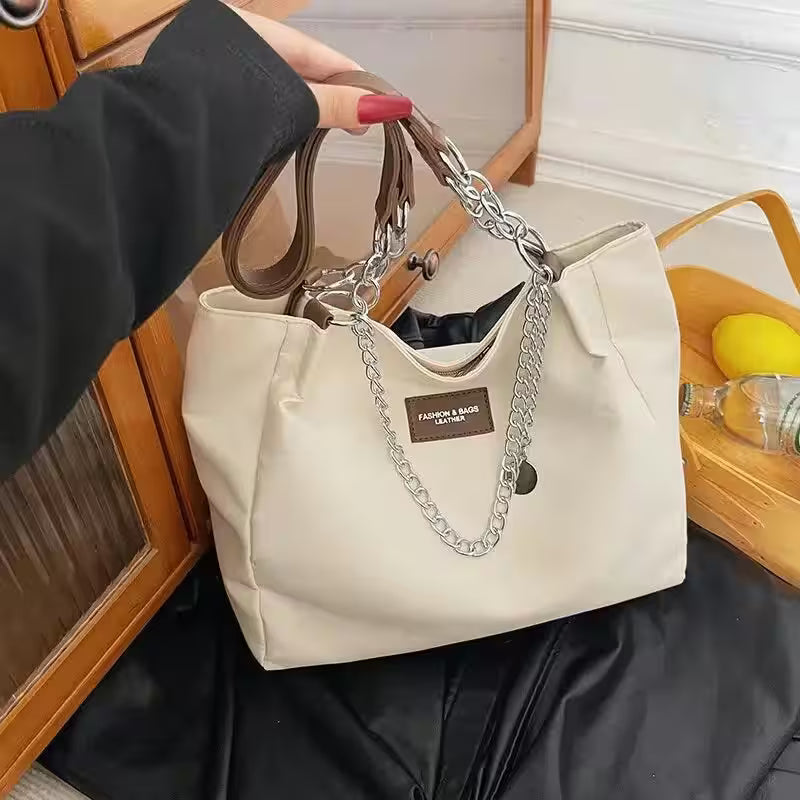 Tote Bag Fashion Chain One Shoulder - Additional View 6