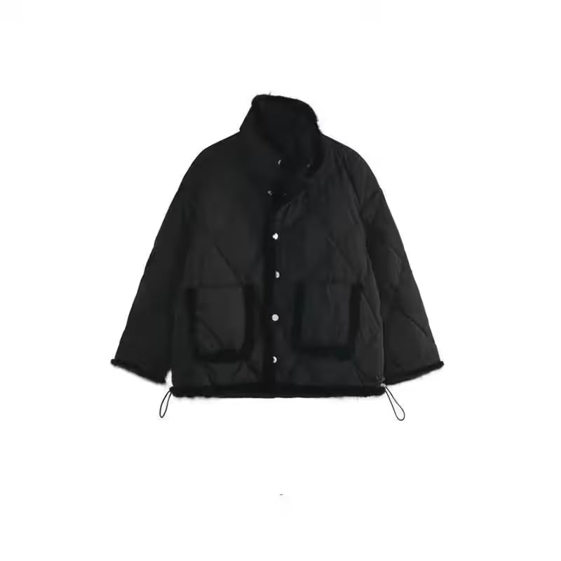 Solid Short Style  Versatile Top Down Coats - Additional View 8