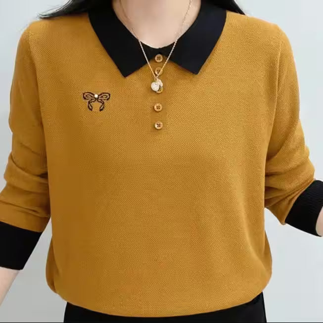 Sweater Casual Pullover - Women's Fashion - View 4