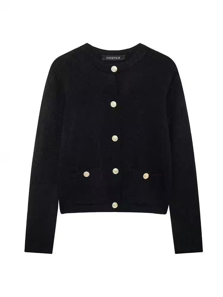 Cardigans Long Sleeve Button Knitwears - Women's Fashion - View 14