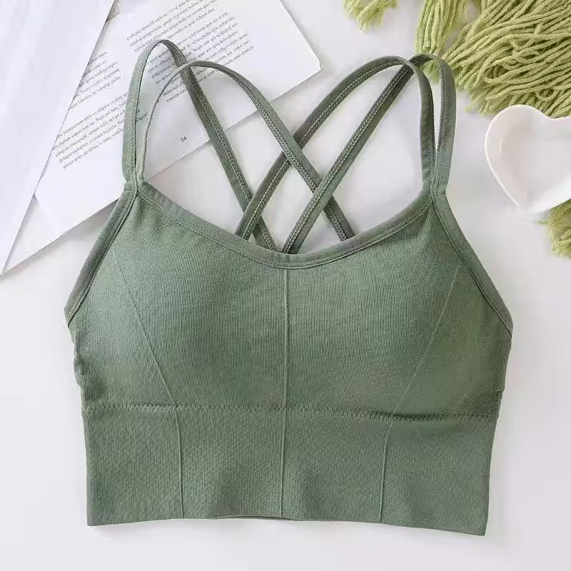 Sexy Tops Back Cross Strap Tank Top Push - Additional View 10