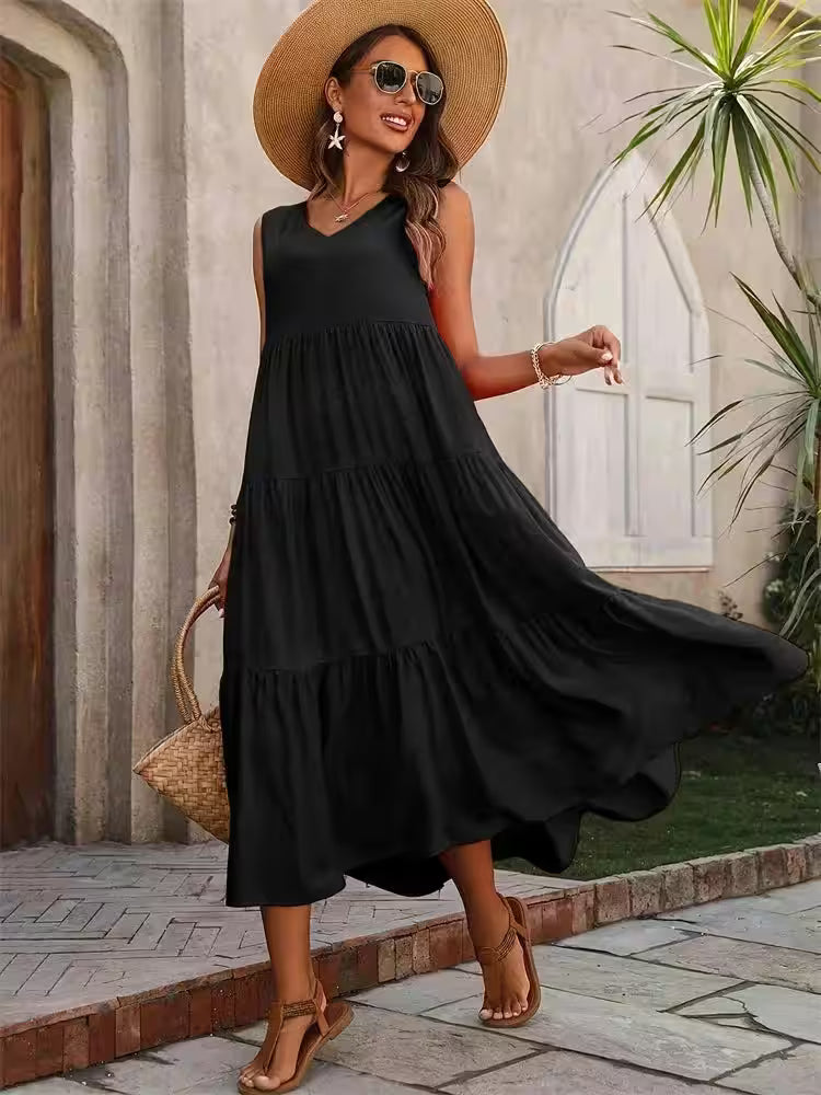 Casual Brand Holiday Beach Long Dresses - Additional View 4