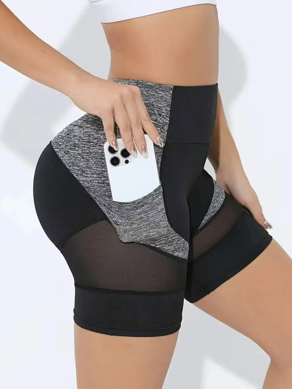 Biker Shorts Women Workout - Additional View 6