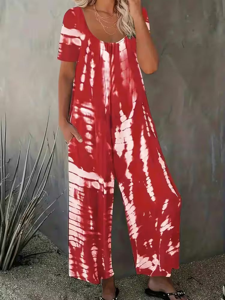 Plus Size Jumpsuit with Pockets Casual - Additional View 5