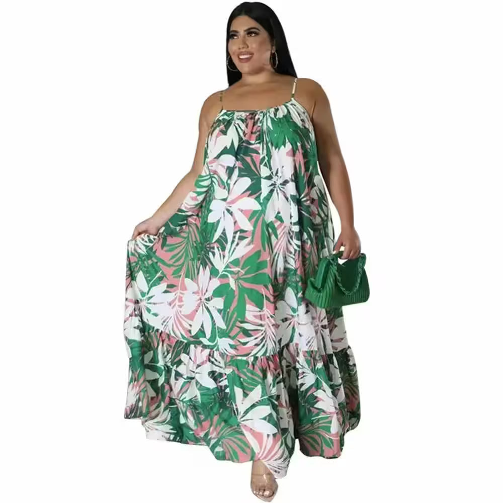Plus Size Clothes Dresses Cascading - Additional View 7