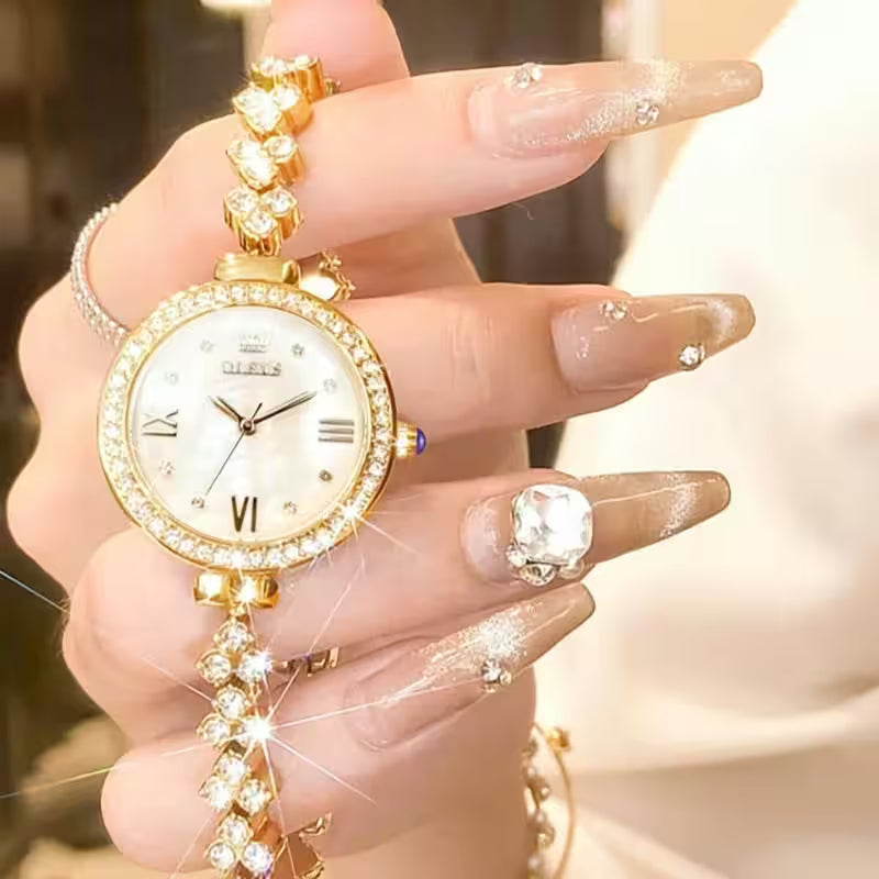 Women's Watch in Red - Detail View