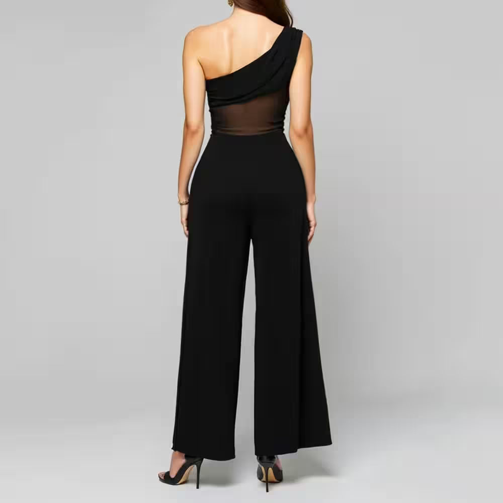 Jumpsuits All Season Fashion Mature Vibe Patchwork - Additional View 4