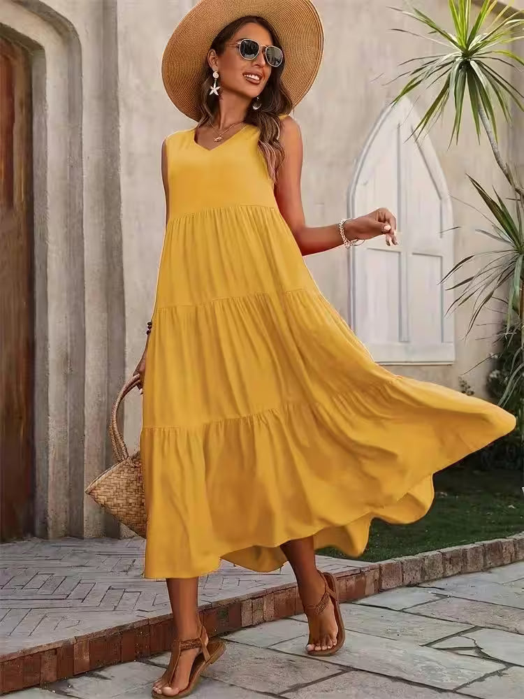 Casual Brand Holiday Beach Long Dresses - Additional View 22