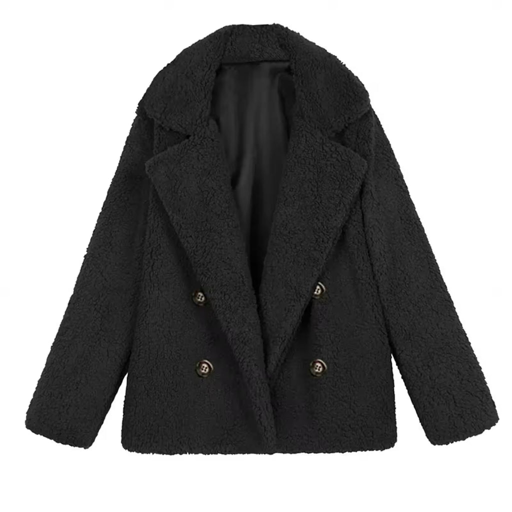 Women's Jacket in Red - Detail View