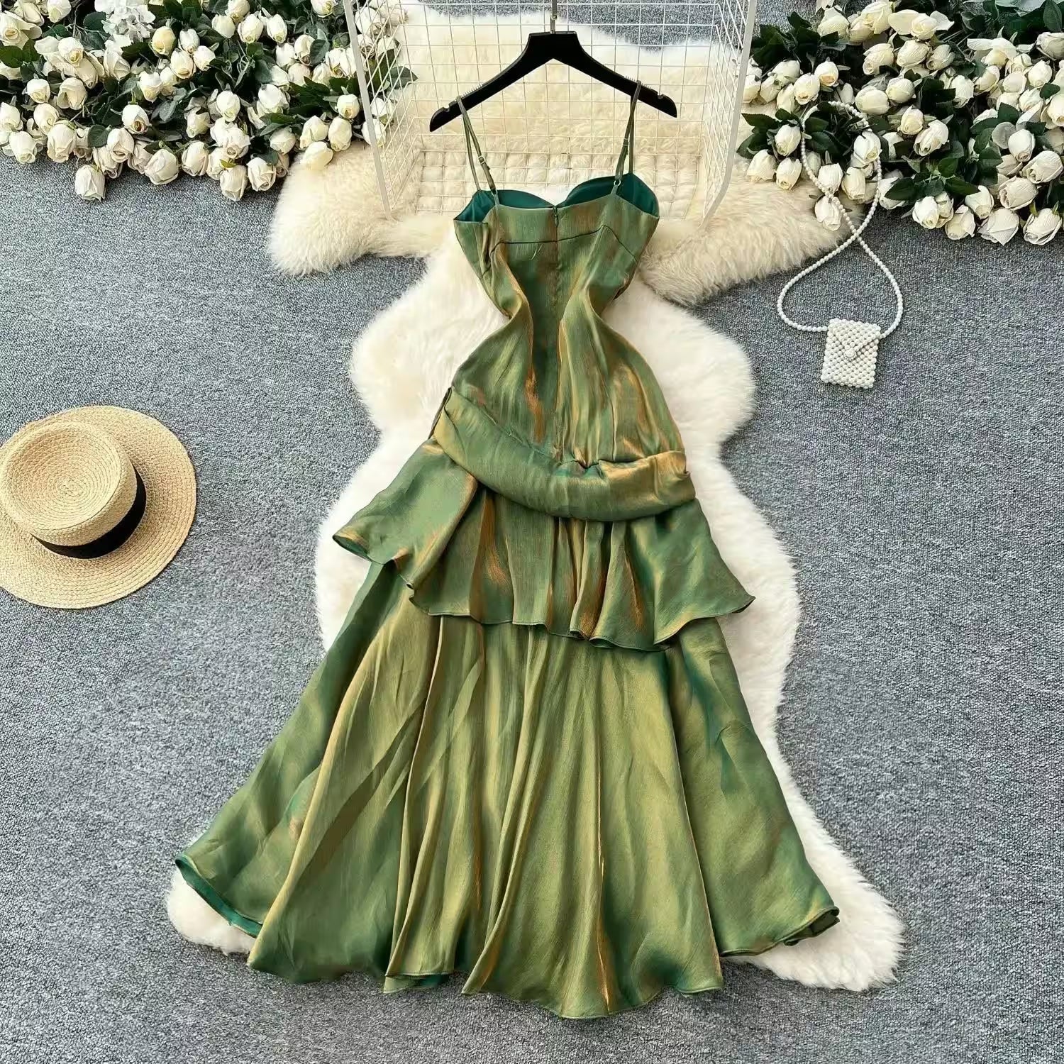 Casual A-line ceremony dresses Vestido Summer - Additional View 5