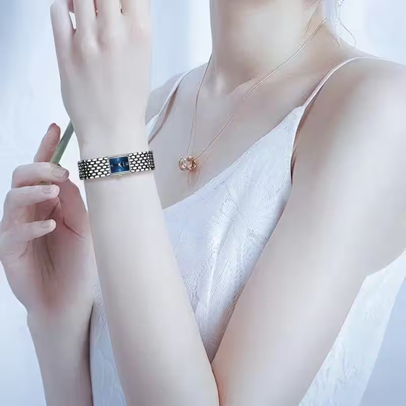 Watch quartz stainless steel strap luxury casual - Additional View 2