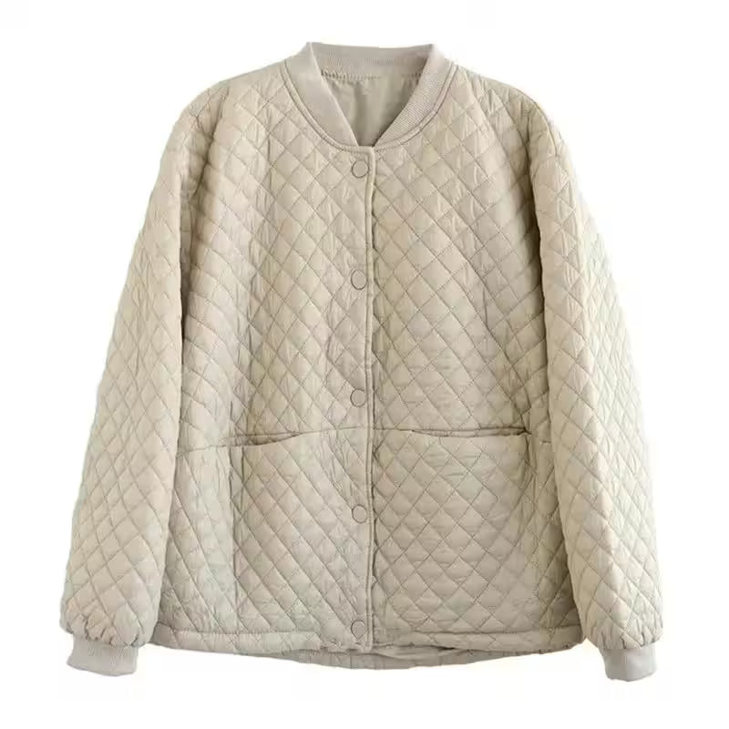 Coat Qulited Autumn Winter Cotton-Padded - Additional View 8