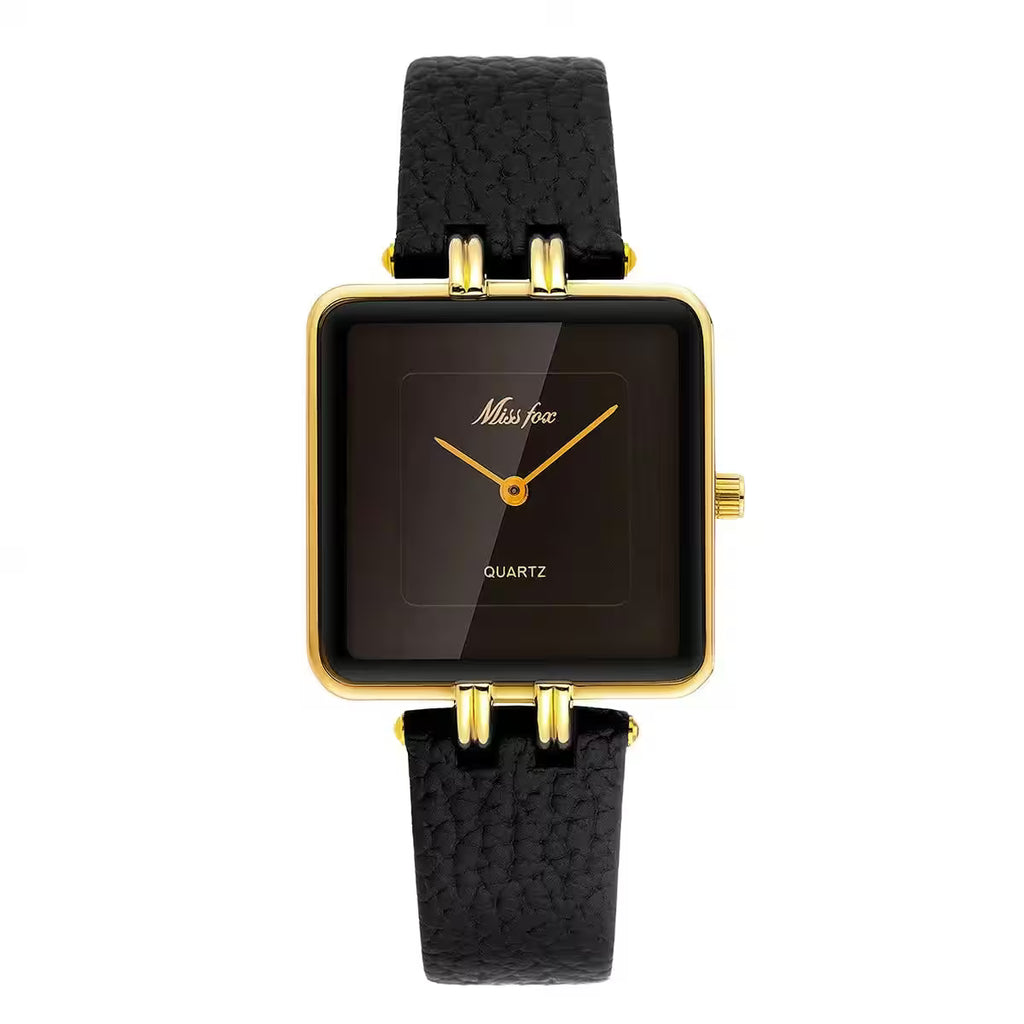 Wine Red Waterproof Belt Ladies Fashion Quartz Clock Watches - Women's Fashion - View 7