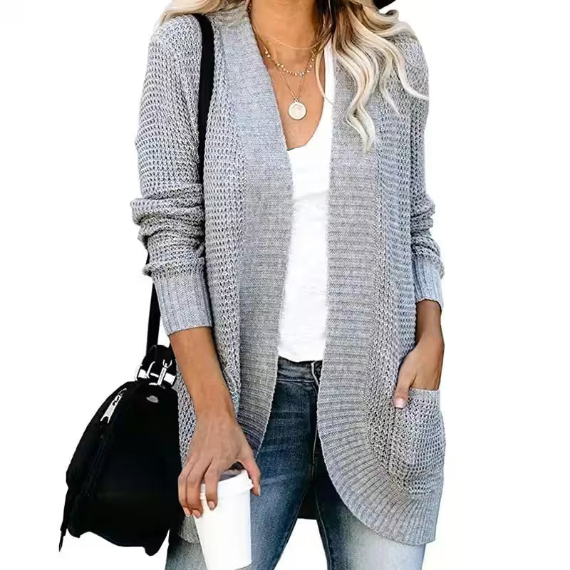 Fashion Cardigan Basic Coat Streetwear - Women's Fashion - View 9