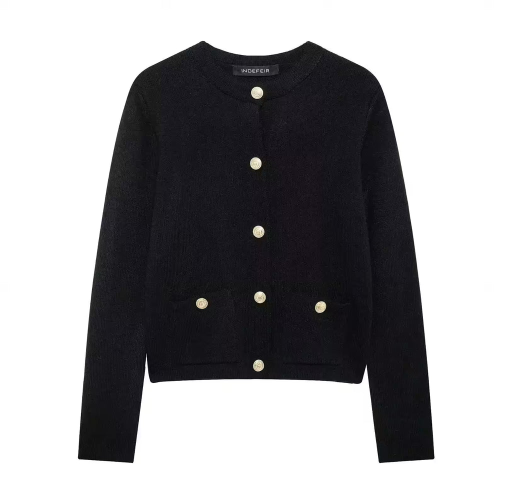 Cardigans Long Sleeve Button Knitwears - Women's Fashion - View 10