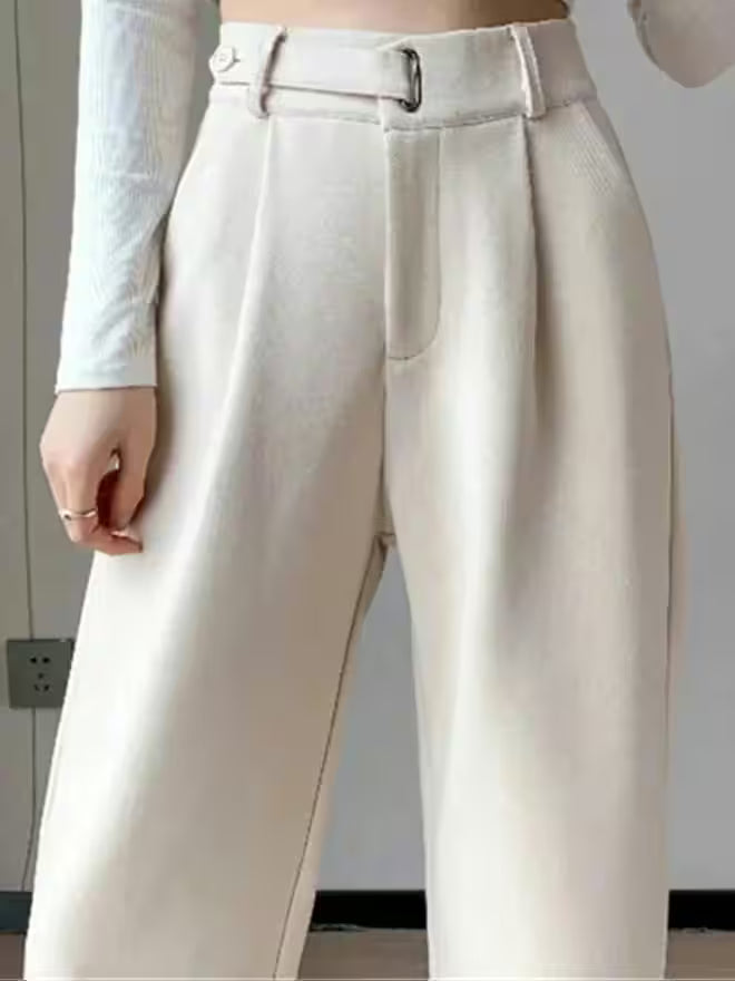 Bottoms - Casual Loose Full Length Pants