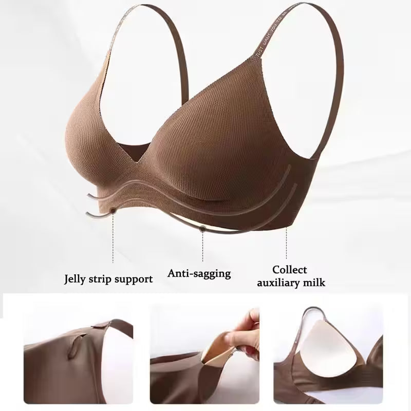 Sexy Seamless Bras Deep V Neck Bralette Sexy Lingerie - Additional View 4