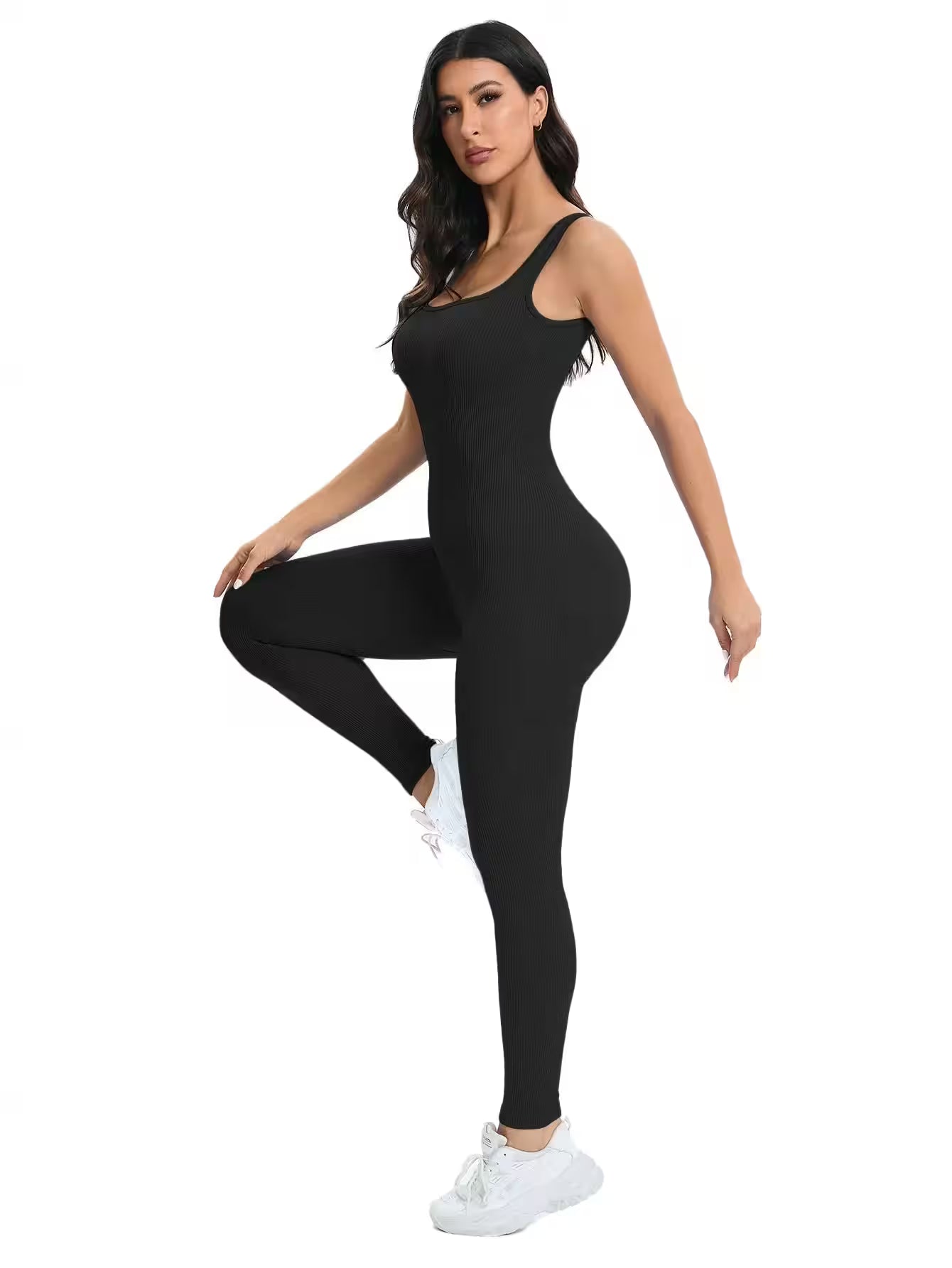 Shapewear Jumpsuits  Square Neck Sleeveless - Additional View 6