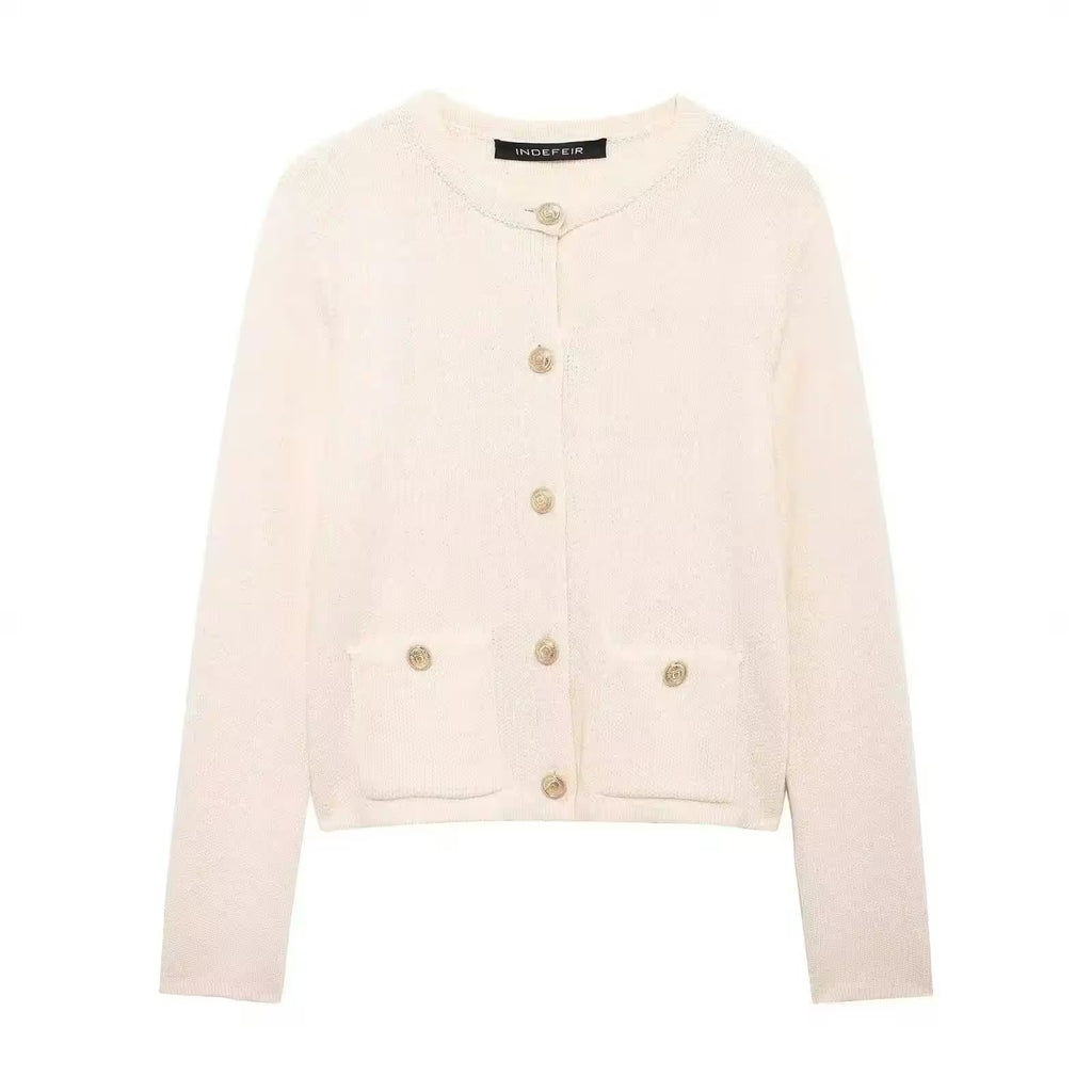 Cardigans Long Sleeve Button Knitwears - Women's Fashion - View 12