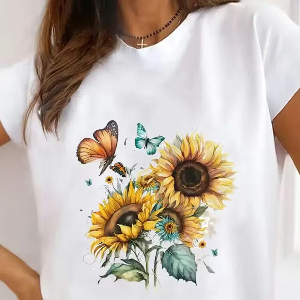 Plus Size Graphic Tee Clothes 90s Sweet Love - Additional View 3