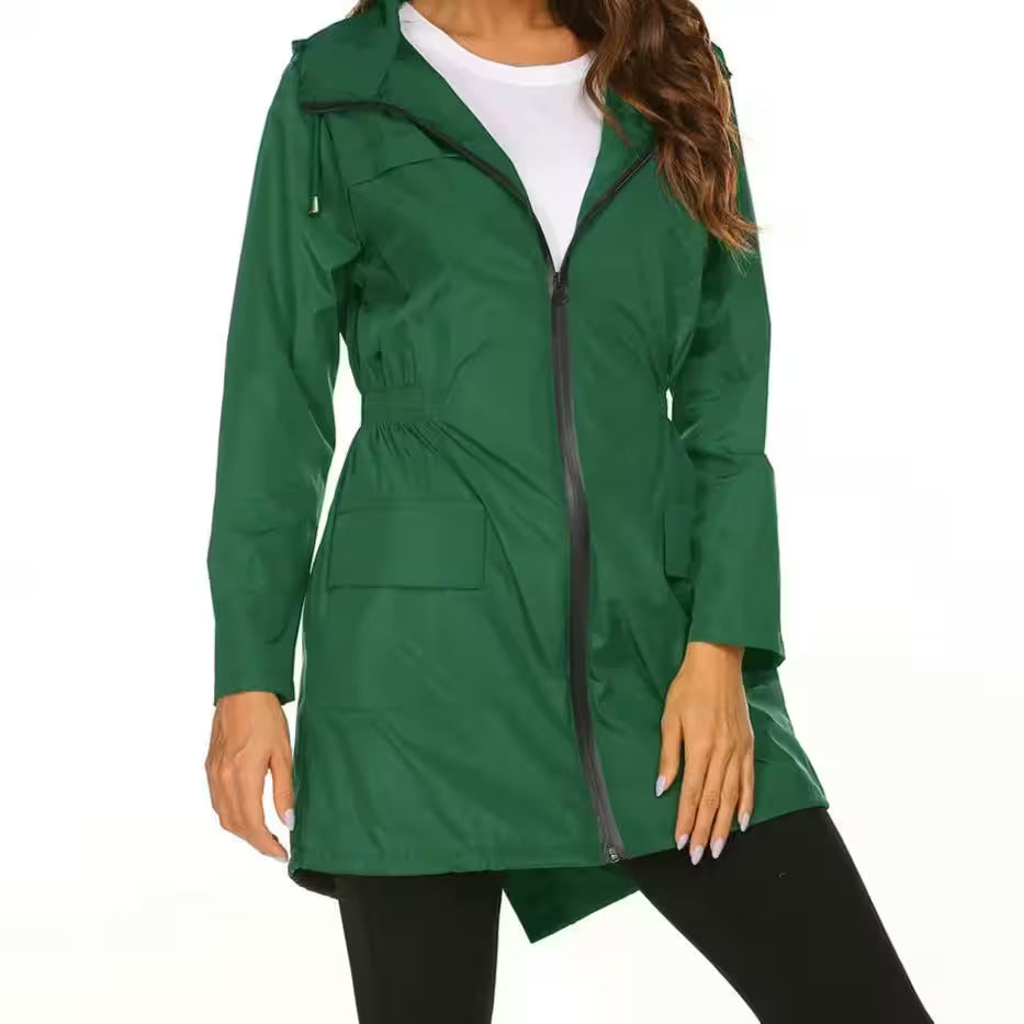 Sport Windbreaker Coat - Women's Fashion - View 8