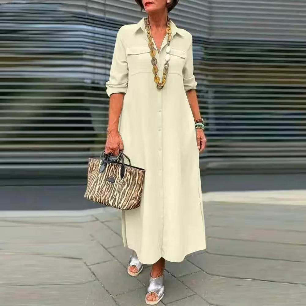 Plus Size Long Dress Clothing Casual - Additional View 4