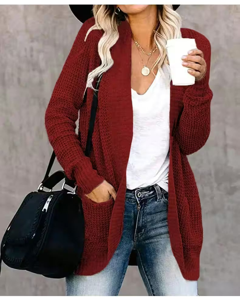 Fashion Cardigan Basic Coat Streetwear - Women's Fashion - View 8