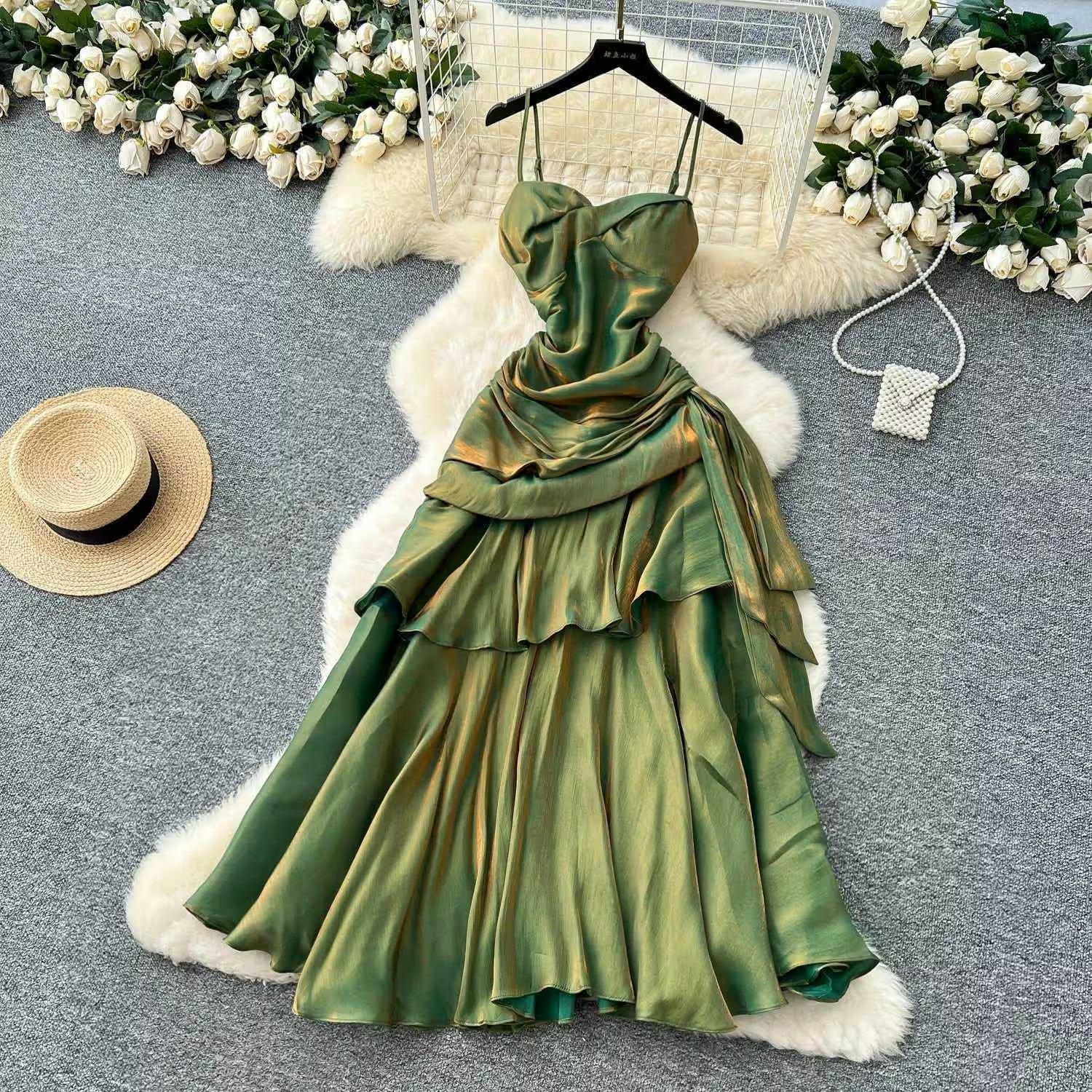 Casual A-line ceremony dresses Vestido Summer - Additional View 16