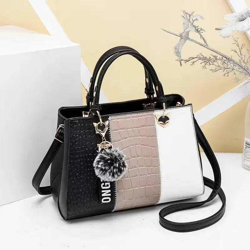 Stone Simple Handbag Large Shoulder - Additional View 2