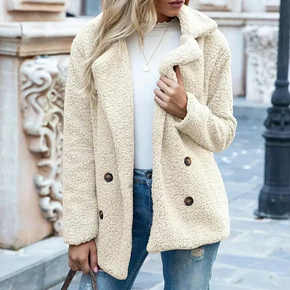 Coats Autumn Winter Warm Soft Overcoats - Women's Fashion - View 10
