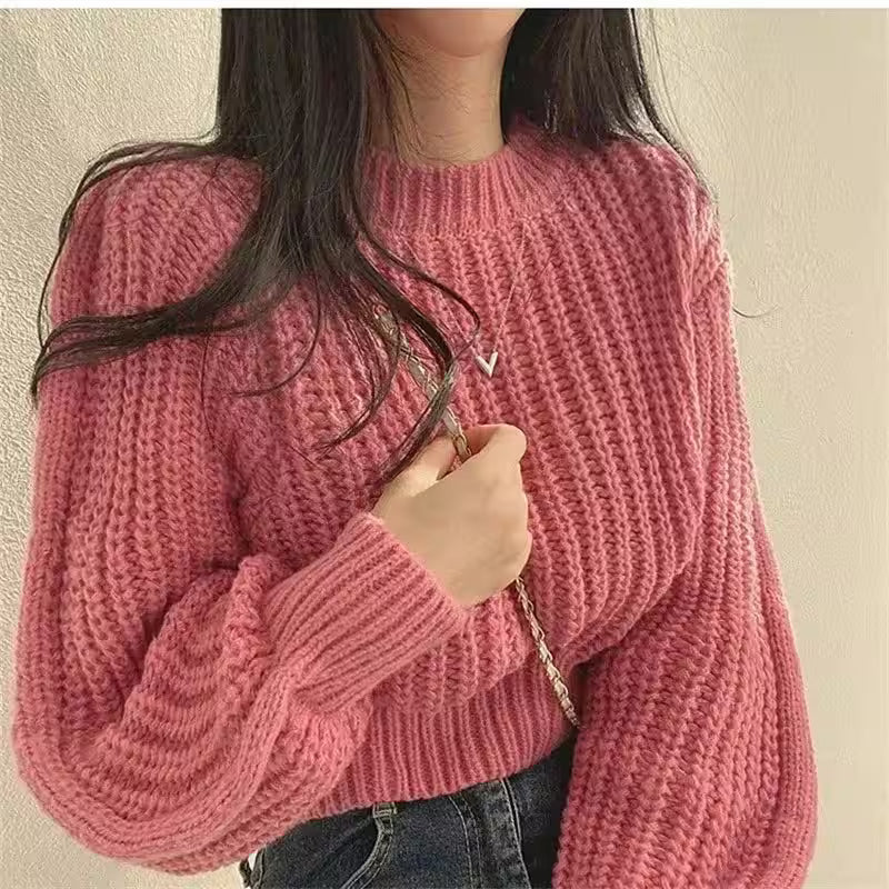 Sweater Knitwear Soft Warm Tops Chic - Additional View 6