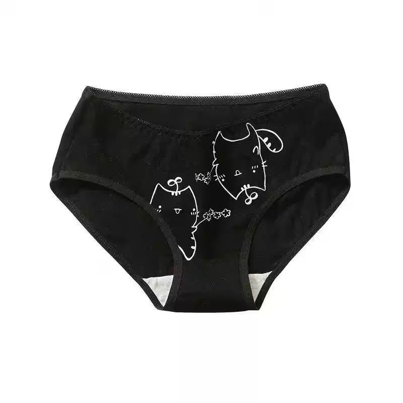 5Pcs/set Cotton Cartoon Cute Panties Girls' Short - Additional View 16