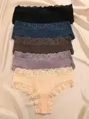 5Pcs/set Cotton Panties Floral Lace Intimate Underwear Trendy - Additional View 25