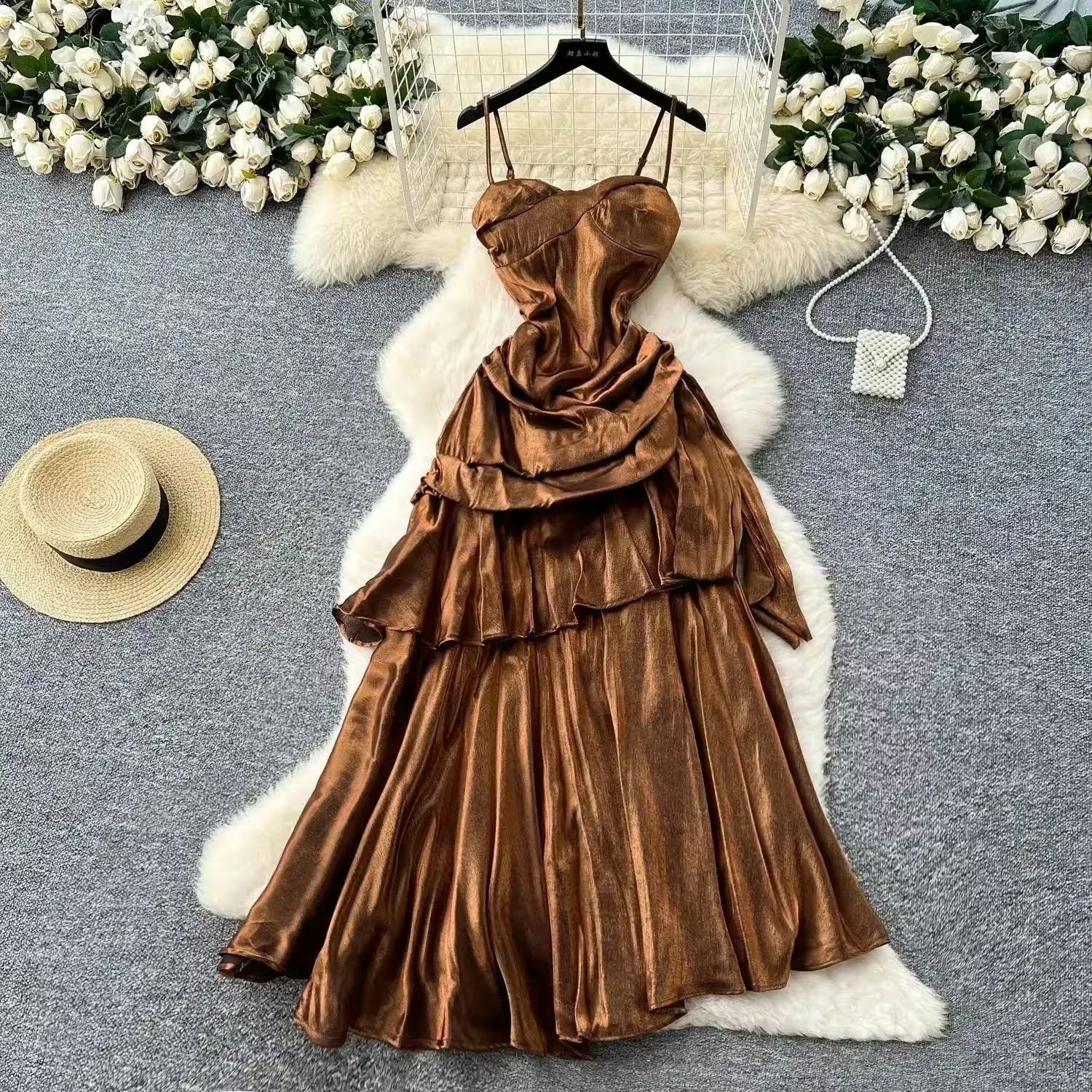 Casual A-line ceremony dresses Vestido Summer - Additional View 7