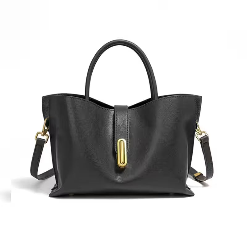 Toptrends Vintage Genuine Leather Shoulder Bags - Additional View 8