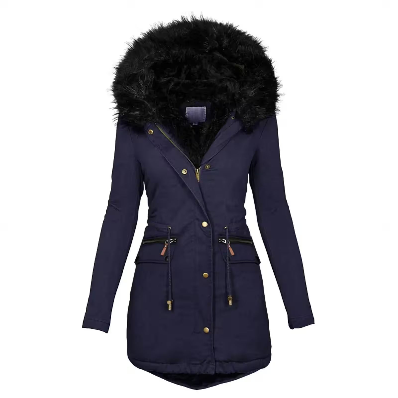 Fashion Jacket Velvet Parka Winter - Women's Fashion - View 10