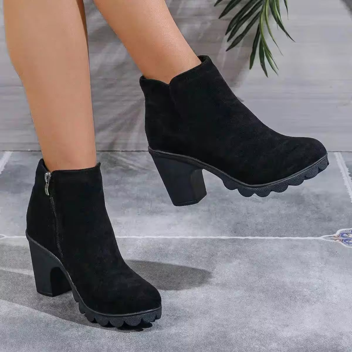 Boots High Quality Zipper Ladies Shoes - Additional View 8