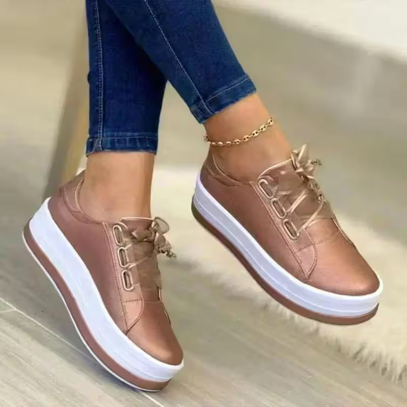 Casual Sneakers - Women's Fashion - View 3