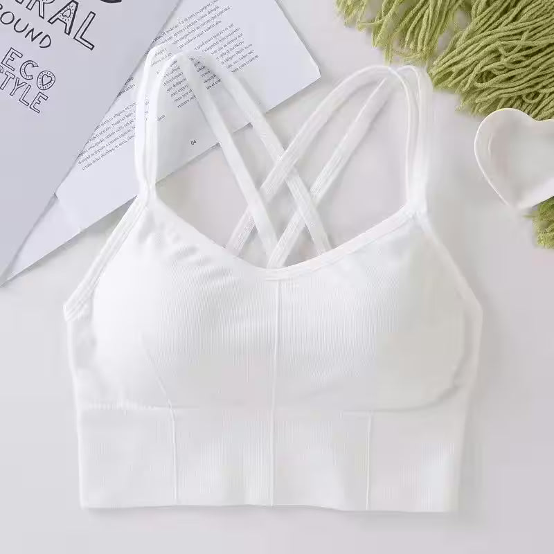 Sexy Tops Back Cross Strap Tank Top Push - Additional View 9