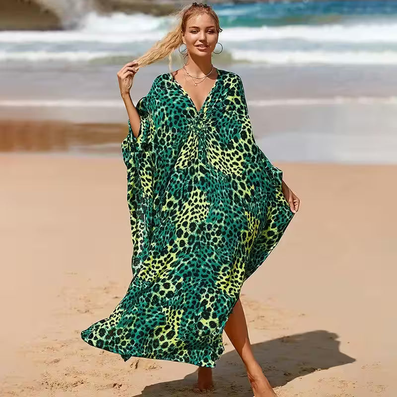 Dress Plus Size Oversized Long Beach Dress - Additional View 5