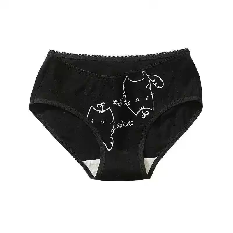 5Pcs/set Cotton Cartoon Cute Panties Girls' Short - Additional View 25