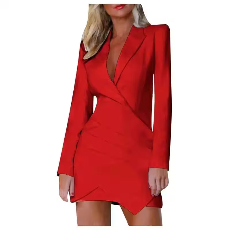 Blazer Dress Suit Jacket Casual Sexy Spring - Additional View 18
