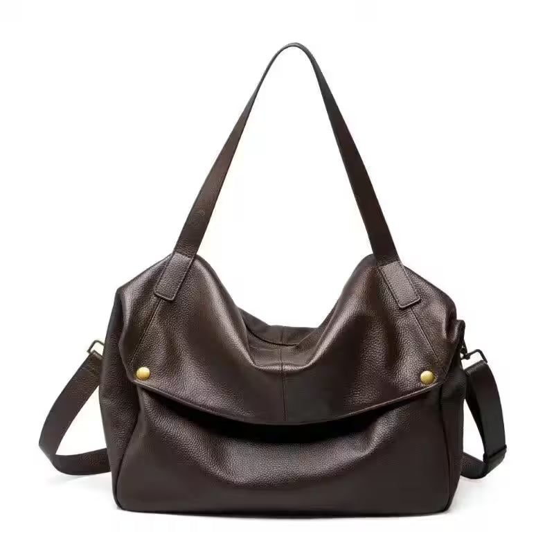 Bag arge capacity shoulder genuine leather - Additional View 7