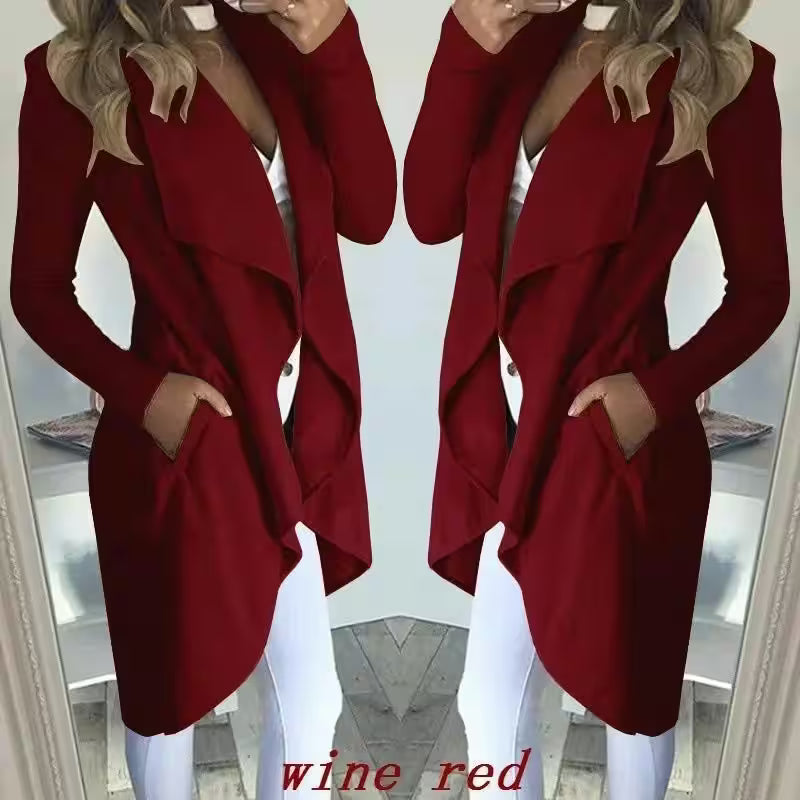 Coat Fashion  Solid - Additional View 5