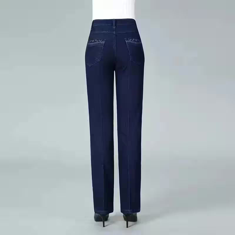 Jeans Autumn Casual Slim Straight leg Cotton - Additional View 4